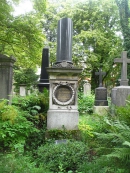 Могила К.А. Штейнгеля на Alten Südlichen Friedhof in München, Германия