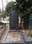 Могила И.С. Шапиро на Донском кладбище/ Фото В.Е. Фрадкина, 2018