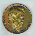 ЛОШМИДТ Иоганн Йозеф (Loschmidt Johann Joseph). Медаль австрийского химического общества
