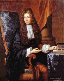 БОЙЛЬ Роберт Portrait of Robert Boyle, by Johann Kerseboom, c.1689. On display at Historical Portraits in Dover Street, London