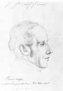 ФРАУНГОФЕР Йозеф (von Fraunhofer Joseph). Рис. К. фон Фогельштейна, 1825 Источник: http://www.jvfg-cham.de/de/schule/namensgeber/