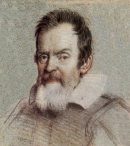 ГАЛИЛЕЙ Галилео (Galilei Galileo). Рисунок карандашом О. Леони.