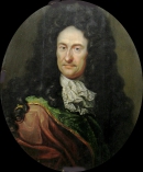 ЛЕЙБНИЦ Готфрид Вильгельм (Leibniz Gottfried Wilhelm). Портрет работы Iogann Fridrih Ventcel (около1700)