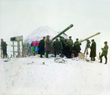 Наблюдение солнечного затмения 1 января 1907 г. близ ст. Черняево в горах Тянь-Шаня над Салюктинскими копями. 