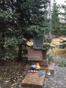 Могила В.П. Чеботаева на кладбище Новосибирского академгородка. Фото В.Е. Фрадкина, 2015