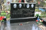 Могила Н.А. Черноплекова на Хованском кладбище