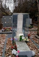 Могила Е.Л. Фейнберга на Донском кладбище. Фото В.Е. Фрадкина, 2018