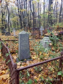 Могила О.Д. Хвольсона на Смоленском православном кладбище. Фото В.Е. Фрадкина, 2017 г.