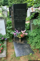 Могила В.П. Джелепова на Головинском кладбище в Москве