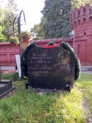 Могила С.П. Капицы на Новодевичьем кладбище. Фото В.Е. Фрадкина