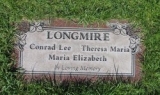 Надгробная плита К. Лонгмайра на Guaje Pines Cemetery Los Alamos, Los Alamos County, New Mexico, USA. Источник: https://www.findagrave.com/memorial/134232902/conrad-lee-longmire