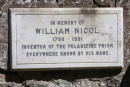 Memorial to William Nicol, Warriston Cemetery. Источник: https://en.wikipedia.org/wiki/File:Memorial_to_William_Nicol,_Warriston_Cemetery.JPG