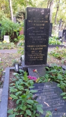 Семейное надгробие Сканави на Новодевичьем кладбище. Источник: https://ru.billiongraves.com