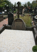 Могила А.Н. Тавхелидзе на Троекуровском кладбище в Москве