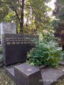 Могила Б.А. Введенского на Новодевичьем кладбище. Фото В.Е. Фрадкина.