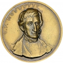 Медаль, посвященная О. МОССОТИ  (Mossotti  Ottaviano Fabrizio)