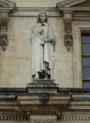 Статуя Р. Декарта в Париже, On Aile Daru