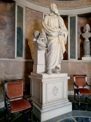 Статуя Галилео Галилея. Автор: Аристодем Кополи. Tribuna di Galileo, Флоренция. Фото В.Е. Фрадкина, 2019