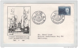 Конверт и марка с изображением Н. Бора