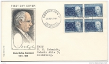Конверт и марка с изображением Н. Бора