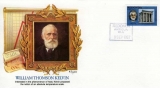Почтовый конверт с изображением У. Томсона (Кельвина)