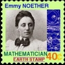 НЁТЕР Амали Эмми (Noether Amalie Emmy). Почтовая марка